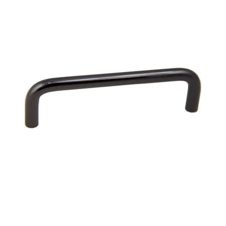 Crown 4-3/8" Wire Cabinet Pull with 4" Center to Center Black Nickel Finish CHP355BN